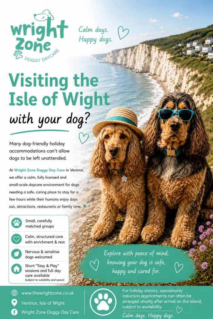 Visiting the Isle of Wight with your dog.